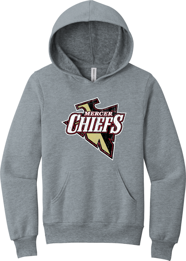 Mercer Chiefs Youth Sponge Fleece Pullover Hoodie