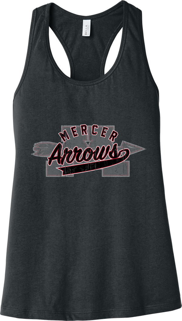 Mercer Arrows Womens Jersey Racerback Tank