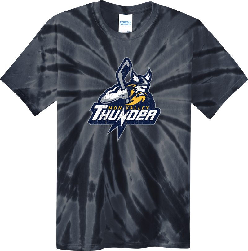 Mon Valley Thunder Youth Tie-Dye Tee