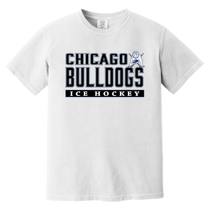 Chicago Bulldogs Heavyweight Ring Spun Tee