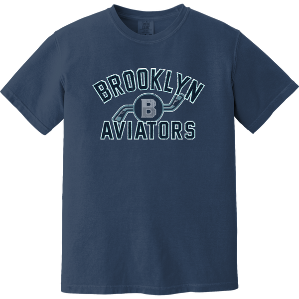 Brooklyn Aviators Heavyweight Ring Spun Tee