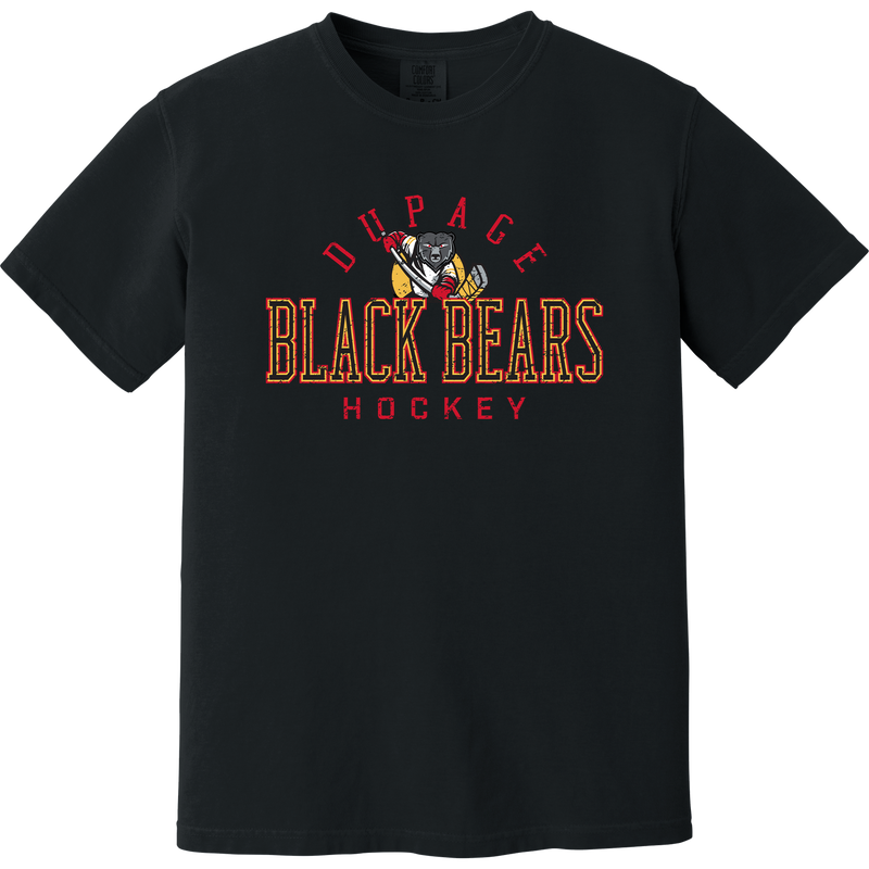 Dupage Black Bears Heavyweight Ring Spun Tee