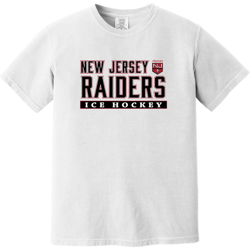 NJ Raiders Heavyweight Ring Spun Tee