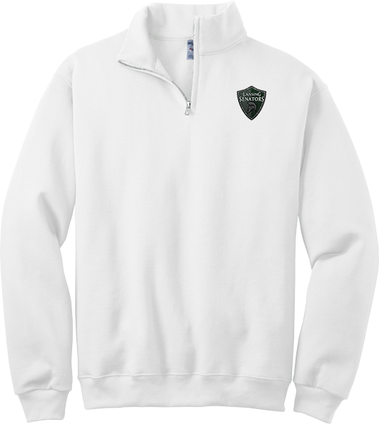 Lansing Senators NuBlend 1/4-Zip Cadet Collar Sweatshirt