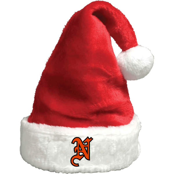 Midd North Hockey Plush Santa Hat