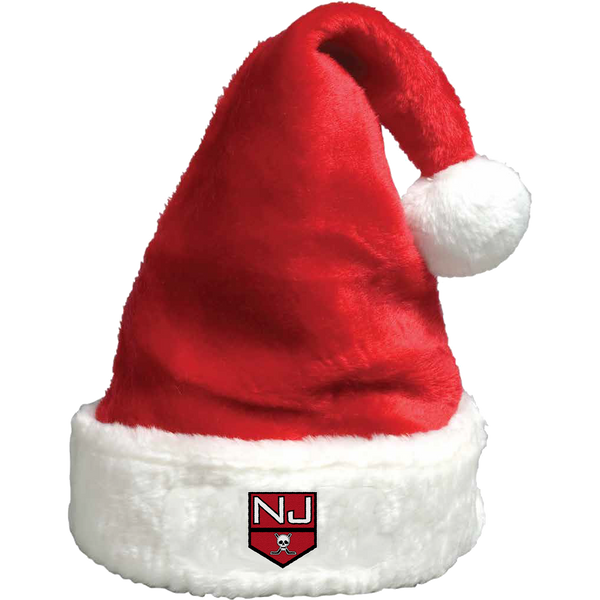 NJ Raiders Plush Santa Hat