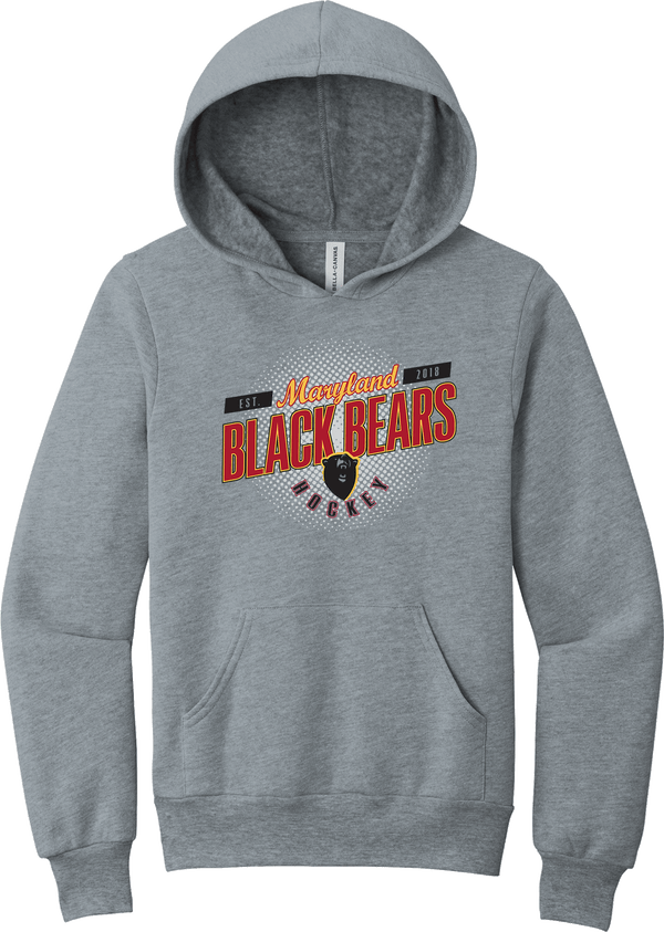 Maryland Black Bears Youth Sponge Fleece Pullover Hoodie