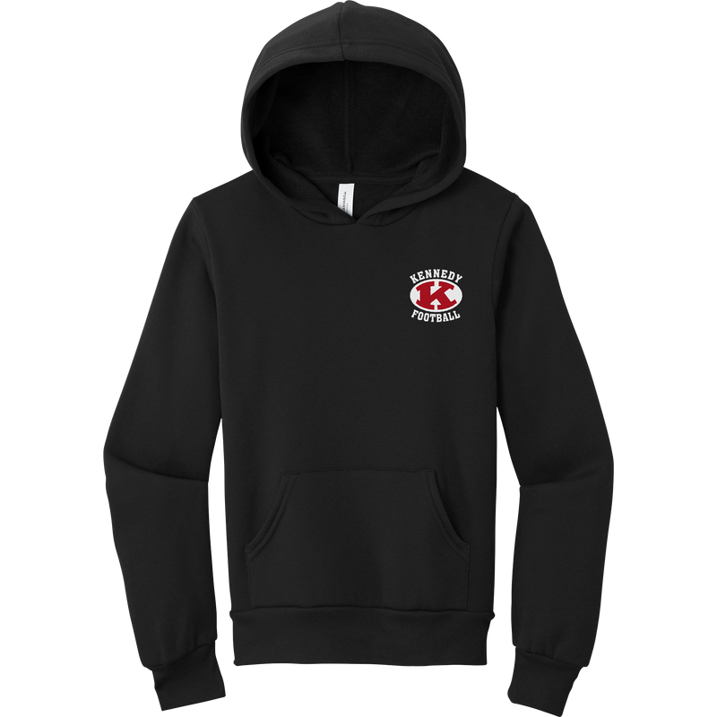 JFK Knights Football Youth Sponge Fleece Pullover Hoodie