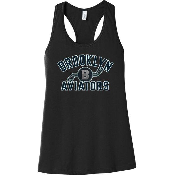 Brooklyn Aviators Womens Jersey Racerback Tank