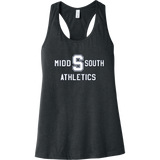 Midd South Athletics Womens Jersey Racerback Tank