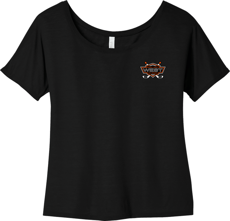 Orange County West Womens Slouchy Tee