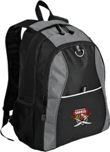 SOMD Sabres Contrast Honeycomb Backpack