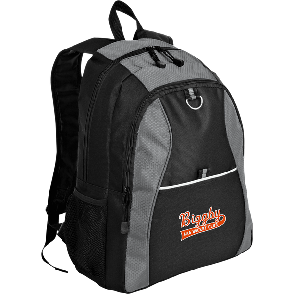 Biggby Coffee AAA Contrast Honeycomb Backpack