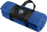 CT Bobcats Fleece Blanket with Carrying Strap