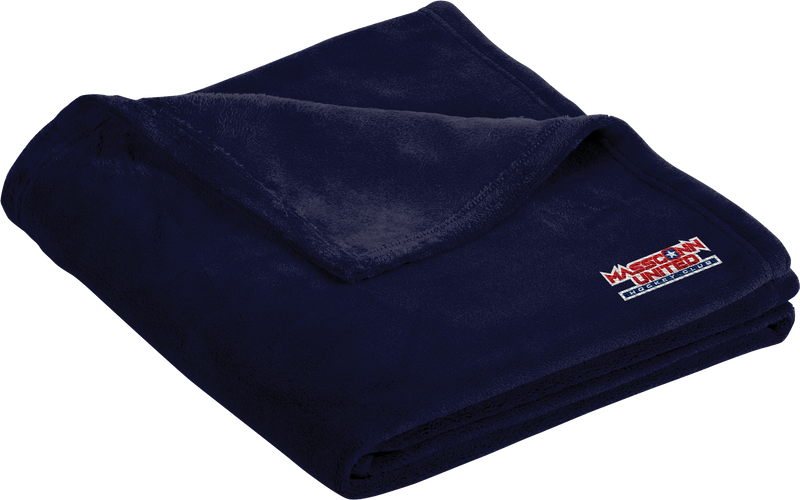 Mass Conn United Ultra Plush Blanket