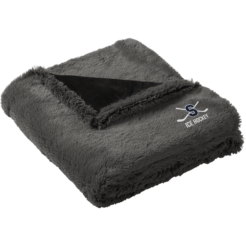 Midd South Hockey Faux Fur Blanket