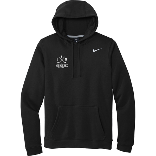 BSM Middlesex Nike Club Fleece Pullover Hoodie