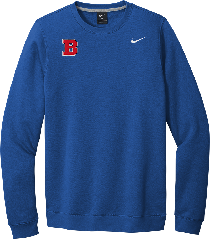 CT Bobcats Nike Club Fleece Crew