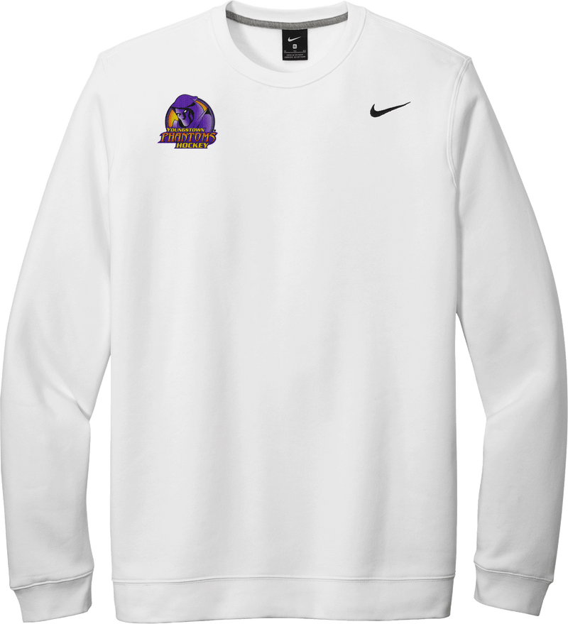 Youngstown Phantoms Nike Club Fleece Crew