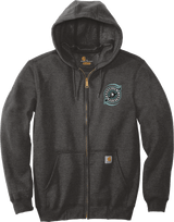 Brooklyn Aviators Carhartt Midweight Hooded Zip-Front Sweatshirt