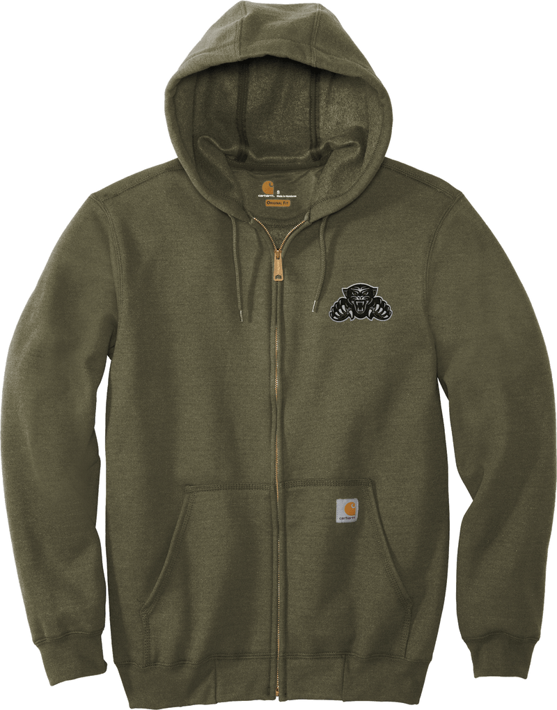 Igloo Jaguars Carhartt Midweight Hooded Zip-Front Sweatshirt