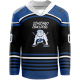 Chicago Jr. Bulldogs Mites Adult Player Sublimated Jersey