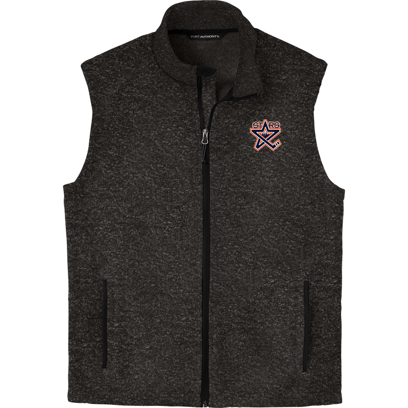 NY Stars Sweater Fleece Vest