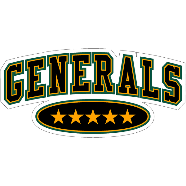 Red Bank Generals Car Magnet