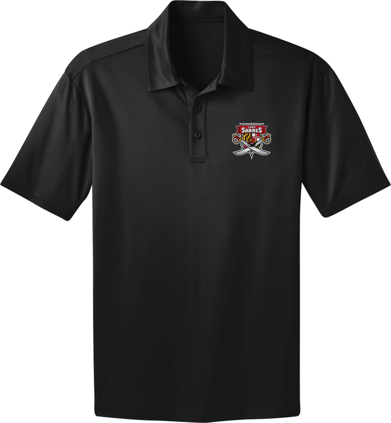 SOMD Lady Sabres Adult Silk Touch Performance Polo