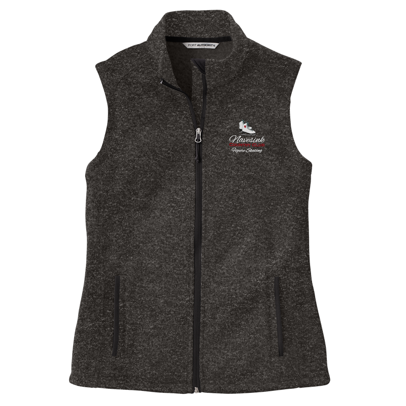 Navesink Figure Skating Ladies Sweater Fleece Vest