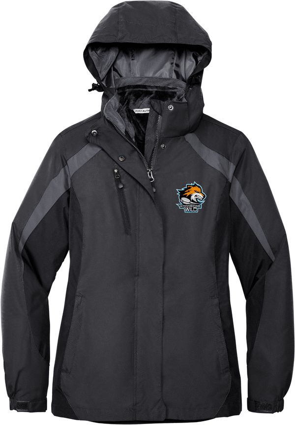 Woodridge Wild Ladies Colorblock 3-in-1 Jacket