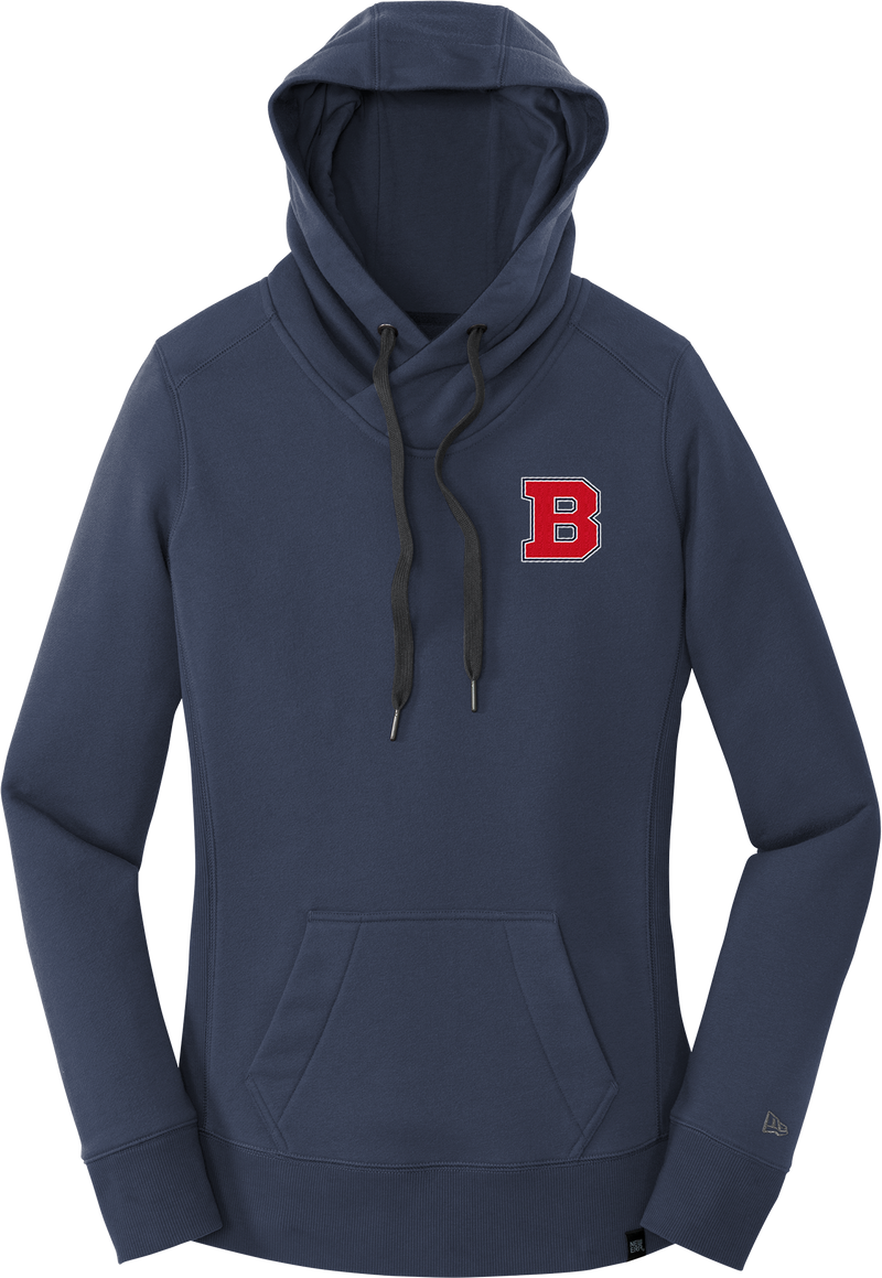 CT Bobcats New Era Ladies French Terry Pullover Hoodie