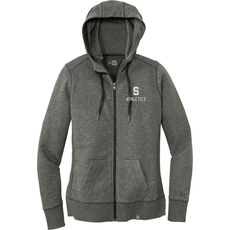 Midd South Athletics New Era Ladies French Terry Full-Zip Hoodie