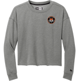 Princeton Jr. Tigers New Era Ladies Tri-Blend Fleece Crop Crew