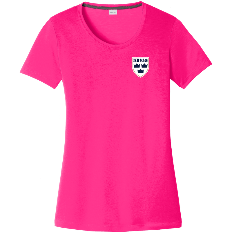 Lady Kings Ladies PosiCharge Competitor Cotton Touch Scoop Neck Tee