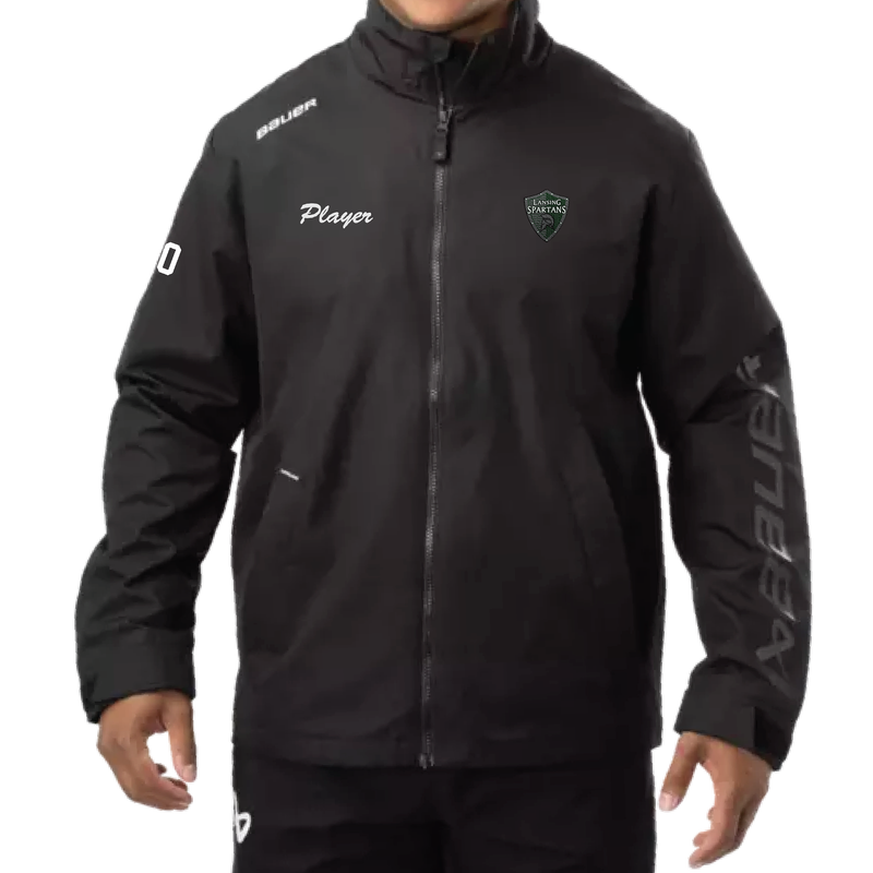 Bauer S24 Midweight Jacket - Adult (Lansing Spartans)