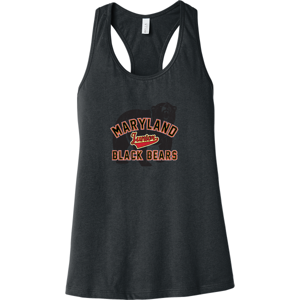 MD Jr. Black Bears Womens Jersey Racerback Tank