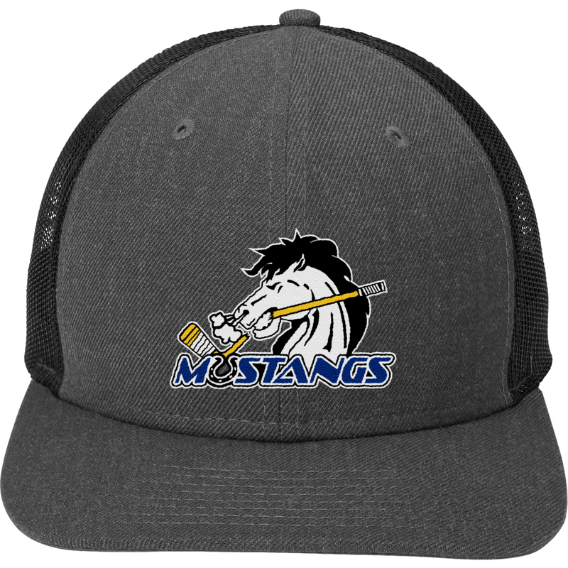 Mid-State Mustangs New Era Snapback Low Profile Trucker Cap