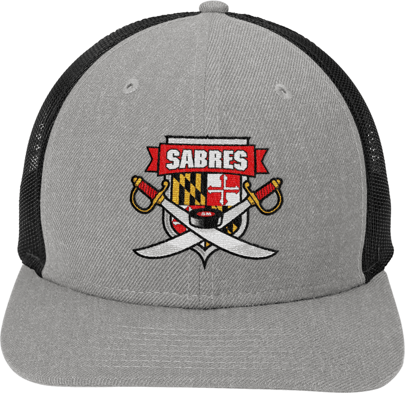 SOMD Sabres New Era Snapback Low Profile Trucker Cap