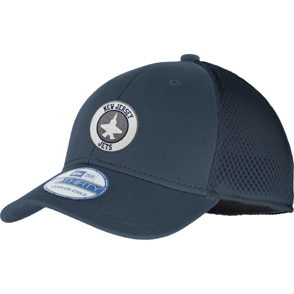 NJ Jets New Era Youth Stretch Mesh Cap