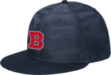 CT Bobcats New Era Camo Flat Bill Snapback Cap