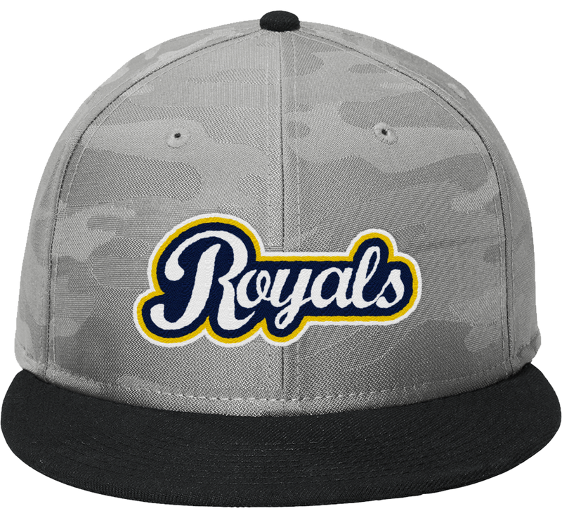 Royals Hockey Club New Era Camo Flat Bill Snapback Cap