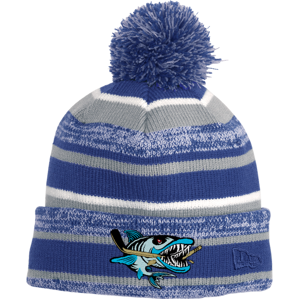 Boca Barracudas New Era Sideline Beanie