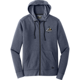 Mon Valley Thunder New Era Tri-Blend Fleece Full-Zip Hoodie