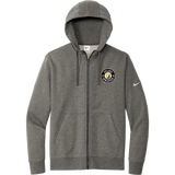 Upland Country Day School Nike Club Fleece Sleeve Swoosh Full-Zip Hoodie