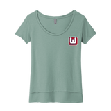 CT Whalers Tier 1 Womens Festival Scoop Neck Tee