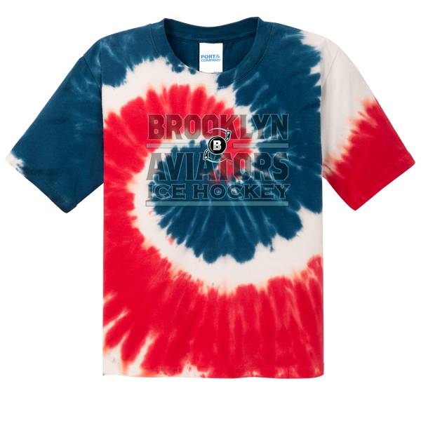 Brooklyn Aviators Youth Tie-Dye Tee