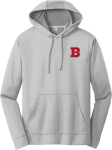 CT Bobcats Performance Fleece Pullover Hooded Sweatshirt