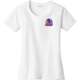 Jr. Phantoms Ladies PosiCharge Tri-Blend Wicking Scoop Neck Raglan Tee