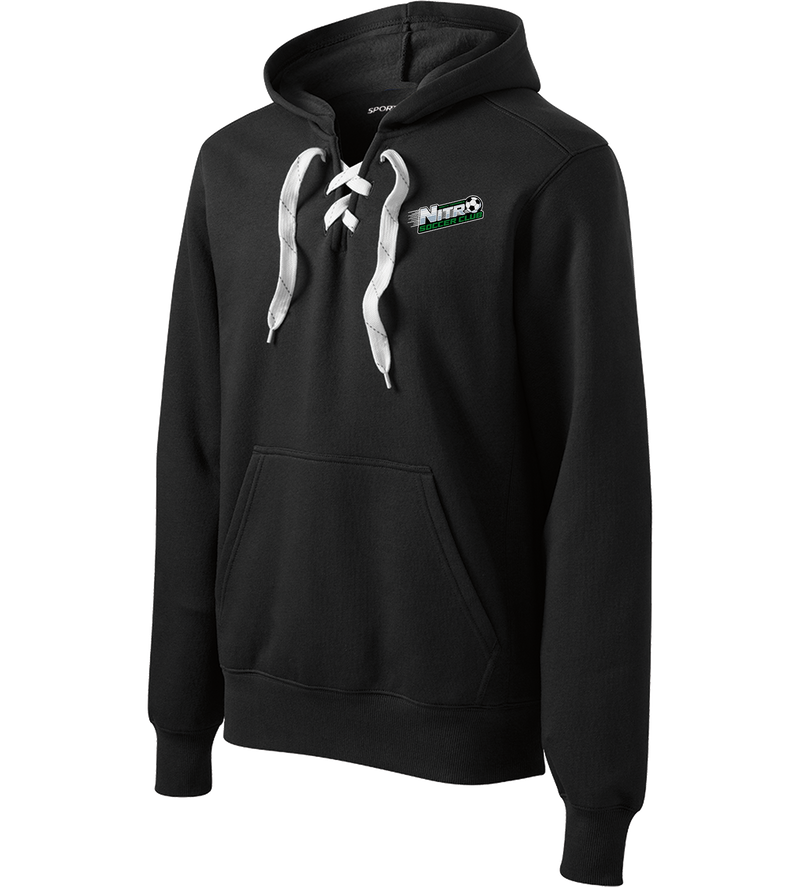 Nitro Soccer Lace Up Pullover Hooded Sweatshirt